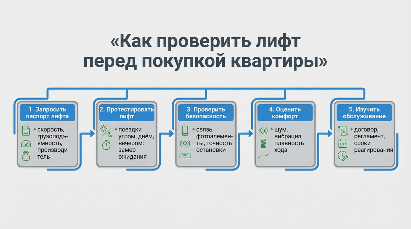 как проверить лифт